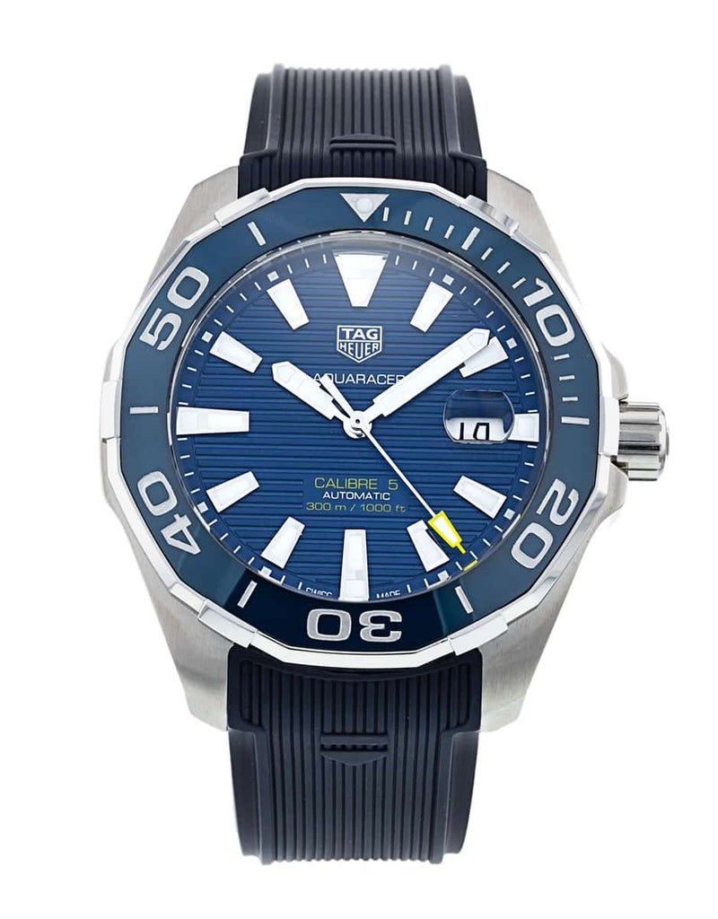 Tag Heuer Aquaracer Blue Dial Watch for Men - WAY201B.FT6150 Buy Now By Tag Heuer