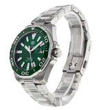 Tag Heuer Aquaracer Green Dial Watch for Men - WAY201S.BA0927 Buy Now By Tag Heuer