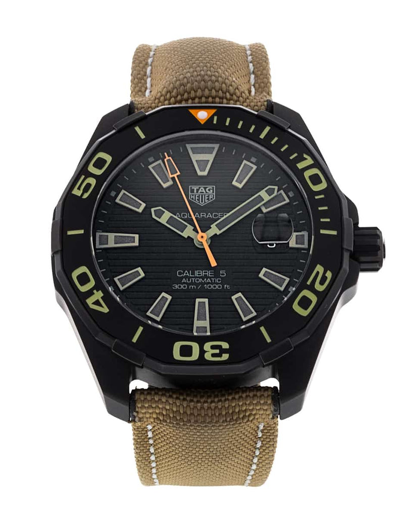 Tag Heuer Aquaracer Black Dial Watch for Men - WAY208C.FC6383 Buy Now By Tag Heuer