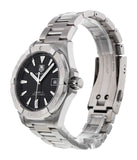 Tag Heuer Aquaracer Automatic Black Dial Silver Steel Strap Watch for Men - WAY2110.BA0928 Buy Now By Tag Heuer