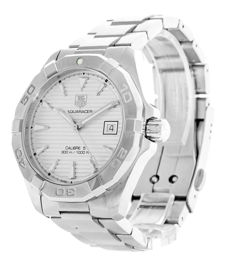 Tag Heuer Aquaracer White Dial Watch for Men - WAY2111.BA0928 Buy Now By Tag Heuer