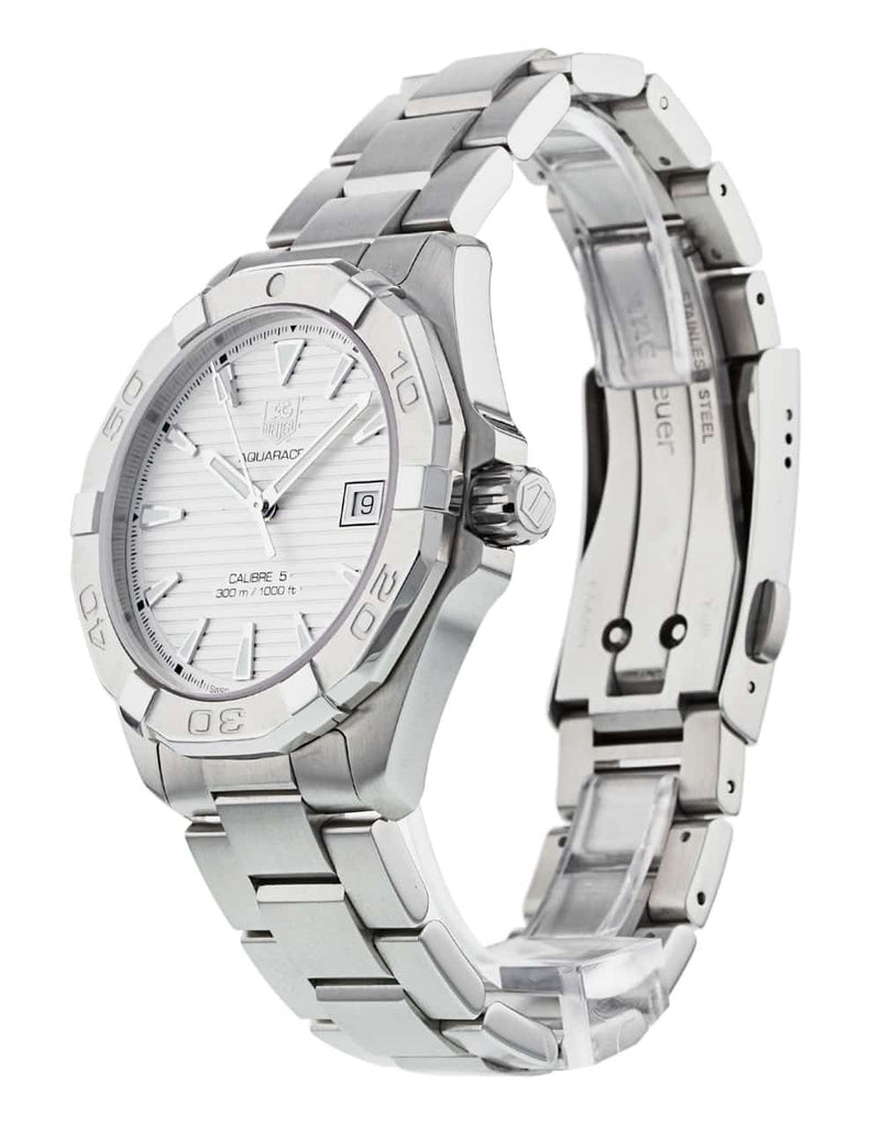 Tag Heuer Aquaracer White Dial Watch for Men - WAY2111.BA0928 Buy Now By Tag Heuer