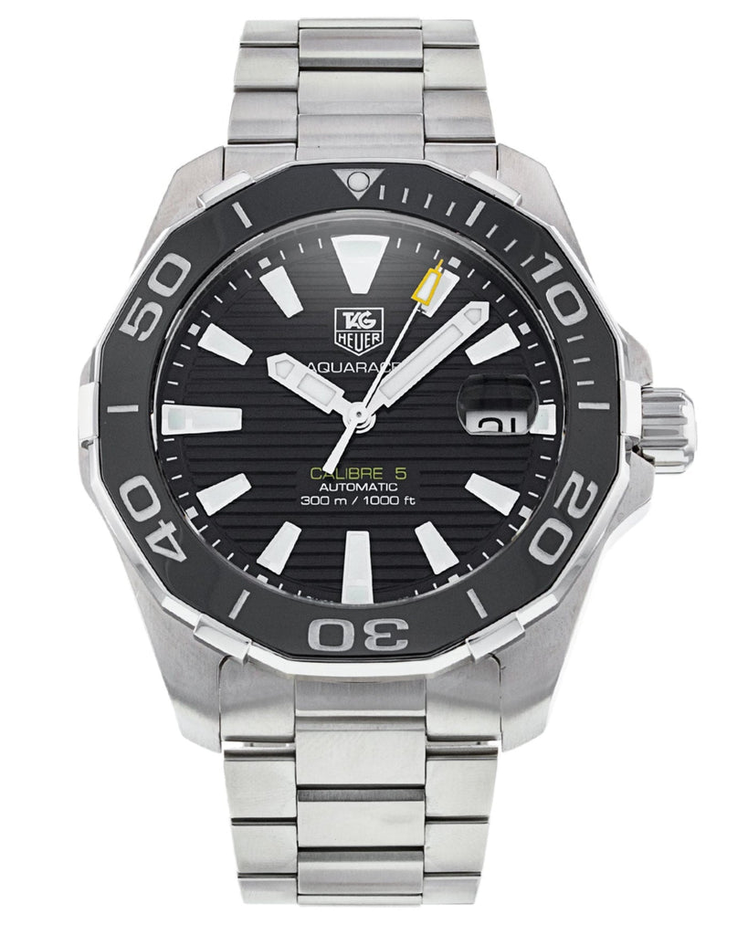Tag Heuer Aquaracer Black Dial Watch for Men - WAY211A.BA0928 Buy Now By Tag Heuer