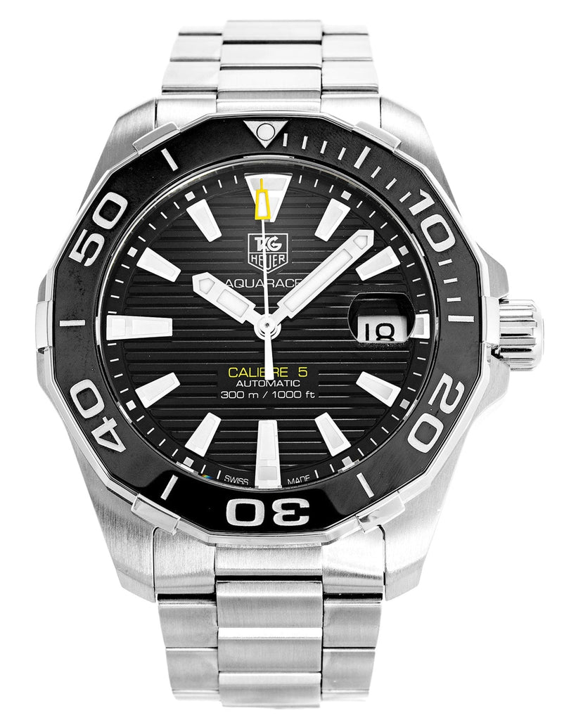 Tag Heuer Aquaracer Black Dial Watch for Men - WAY211A.BA0928 Buy Now By Tag Heuer