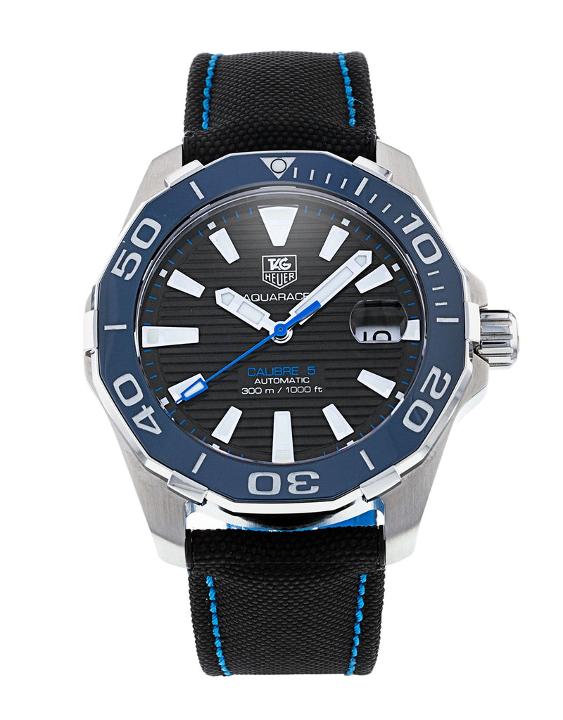 Tag Heuer Aquaracer Blue Dial Watch for Men - WAY211B.FC6363 Buy Now By Tag Heuer