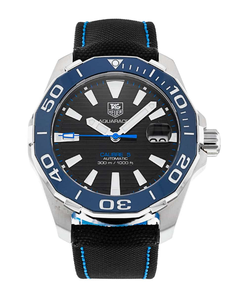Tag Heuer Aquaracer Blue Dial Watch for Men - WAY211B.FC6363 Buy Now By Tag Heuer