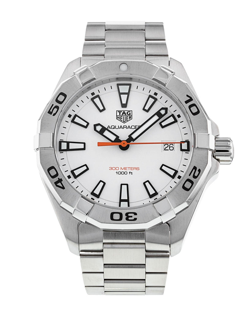 Tag Heuer Aquaracer White Dial Watch for Men - WBD1111.BA0928 Buy Now By Tag Heuer