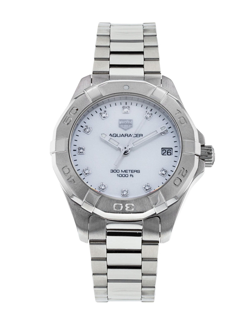 Tag Heuer Aquaracer White Mother of Pearl Dial Watch for Women - WBD1314.BA0740 Buy Now By Tag Heuer