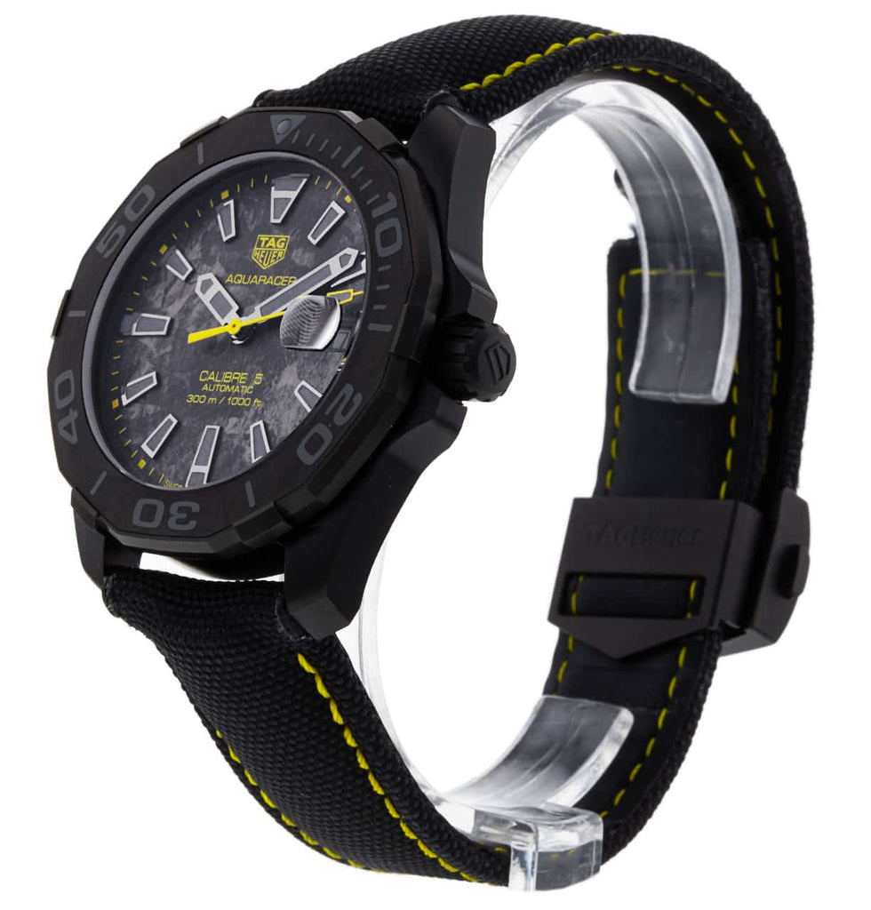 Tag Heuer Aquaracer Carbon Dial Watch for Men - WBD218B.FC6446 Buy Now By Tag Heuer