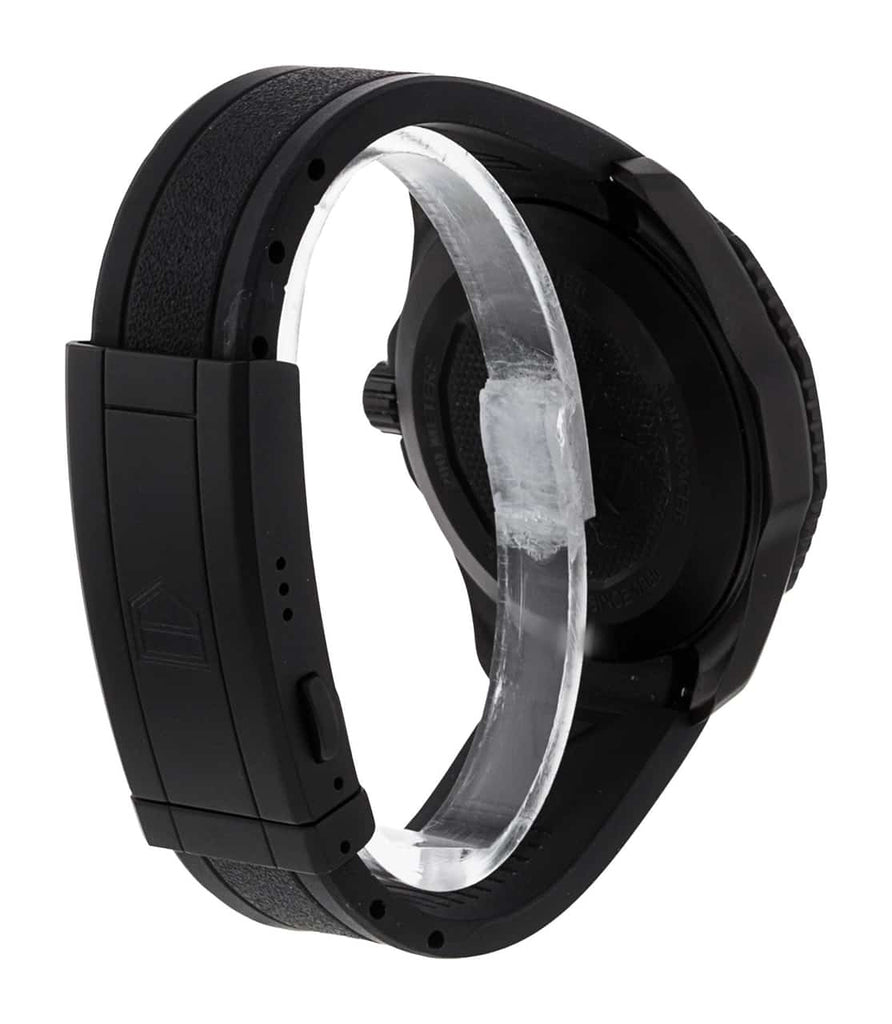 Tag Heuer Aquaracer Professional 200 Solargraph Quartz Black Dial Black Rubber Strap Watch for Men - WBP1112.FT6199 Buy Now By Tag Heuer