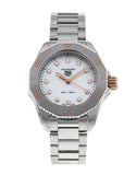 Tag Heuer Aquaracer Professional 200 Quartz Diamonds White Dial Silver Steel Strap Watch for Women - WBP1450.BA0622 Buy Now By Tag Heuer