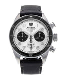Tag Heuer Autavia Chronometer Flyback Chronograph Silver Dial Black Leather Strap Watch for Men - CBE511B.FC8279 Buy Now By Tag Heuer