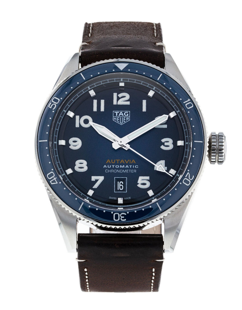 Tag Heuer Autavia Blue Dial Watch for Men - WBE5116.FC8266 Buy Now By Tag Heuer