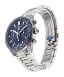 Tag Heuer Carrera Chronograph Blue Dial Silver Steel Strap Watch for Men - CBN2A1A.BA0643 Buy Now By Tag Heuer