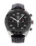 Tag Heuer Carrera Porsche Chronograph Special Edition Black Dial Black Leather Strap Watch for Men - CBN2A1F.FC6492 Buy Now By Tag Heuer