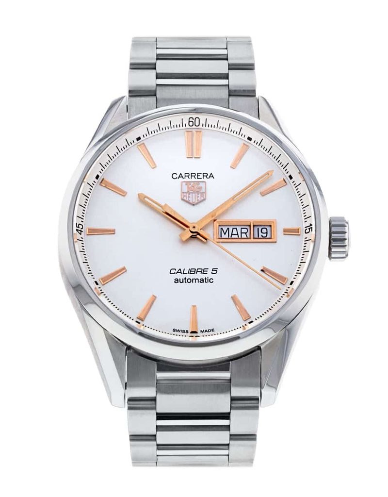 Tag Heuer Carrera White Dial Watch for Men - WAR201D.BA0723 Buy Now By Tag Heuer