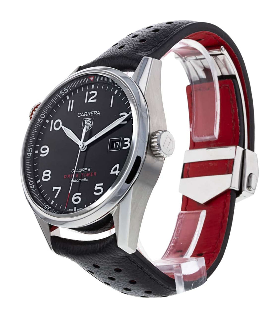 Tag Heuer Carrera Black Dial Watch for Men - WAR2A10.FC6337 Buy Now By Tag Heuer