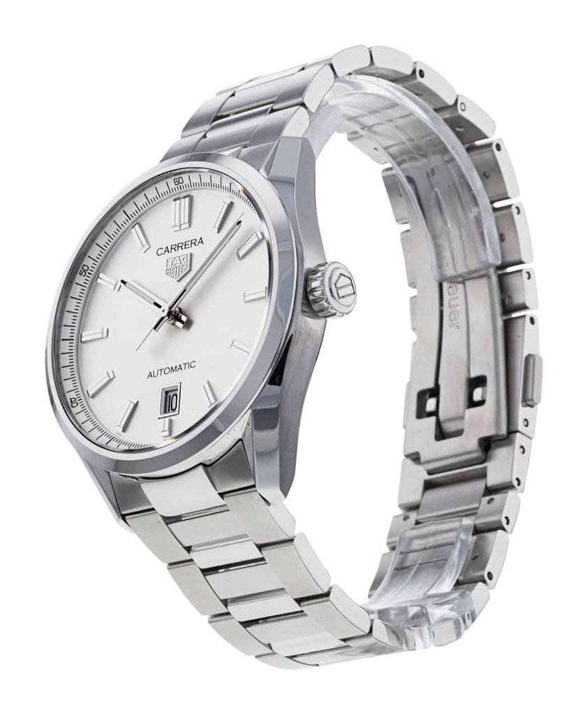 Tag Heuer Carrera Date Silver Dial Silver Steel Strap Watch for Women - WBN2111.BA0639 Buy Now By Tag Heuer