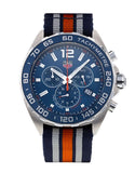Tag Heuer Formula 1 Chronograph 43mm Blue Dial NATO Strap Watch for Men - CAZ1014.FC8196 Buy Now By Tag Heuer
