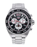 Tag Heuer Formula 1 Indy 500 Special Edition Black Dial Silver Steel Strap Watch for Men - CAZ101V.BA0842 Buy Now By Tag Heuer