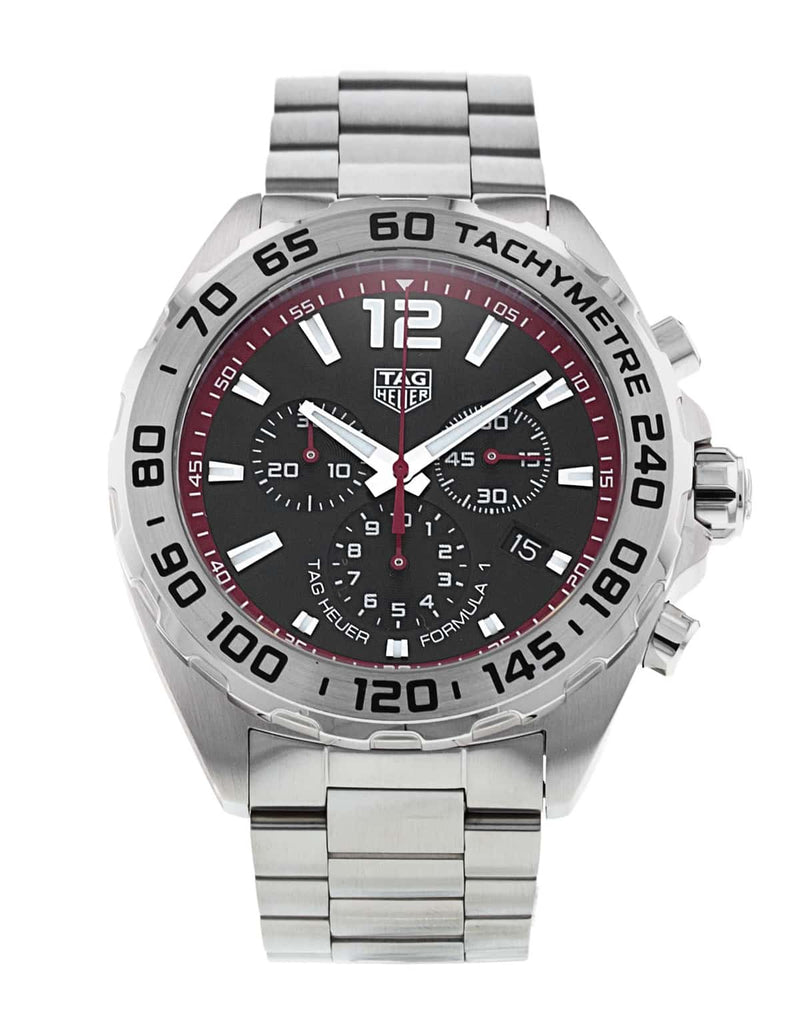 Tag Heuer Formula 1 Chronograph Black Dial Silver Steel Strap Watch for Men - CAZ101Y.BA0842 Buy Now By Tag Heuer