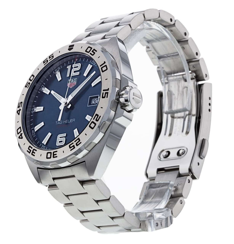 Tag Heuer Formula 1 Blue Dial Silver Steel Strap Watch for Men - WAZ1118.BA0875 Buy Now By Tag Heuer