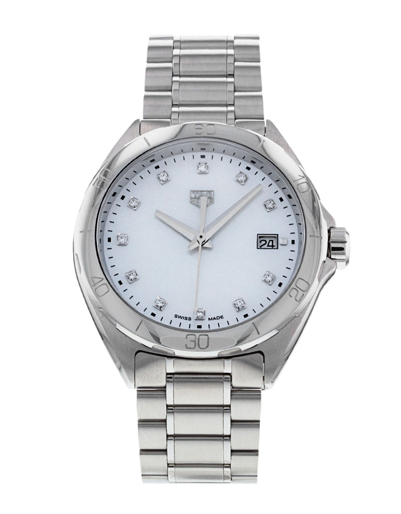 Tag Heuer Formula 1 Diamonds Mother of Pearl White Dial Watch for Women - WBJ1319.BA0666 Buy Now By Tag Heuer