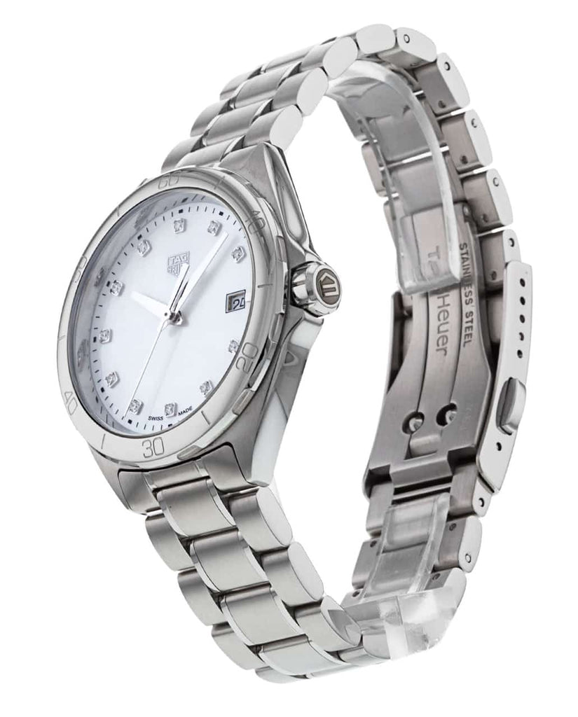 Tag Heuer Formula 1 Diamonds Mother of Pearl White Dial Watch for Women - WBJ1319.BA0666 Buy Now By Tag Heuer