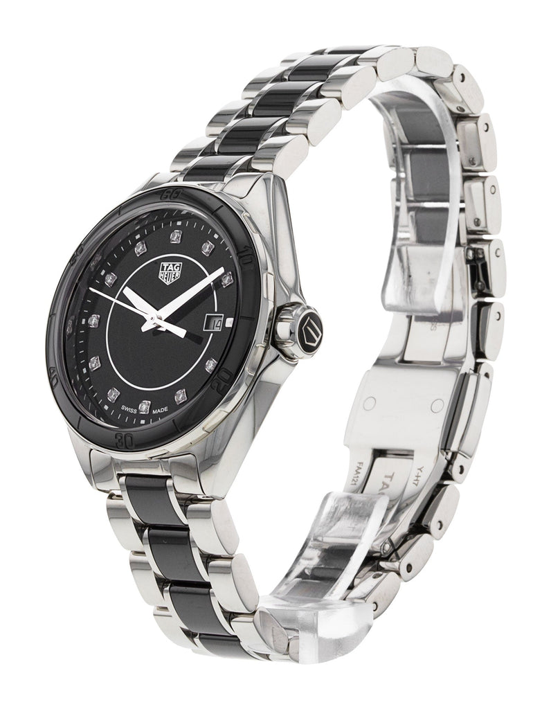 Tag Heuer Formula 1 Diamonds Black Dial Two Tone Steel Strap Watch for Women - WBJ141AB.BA0973 Buy Now By Tag Heuer