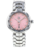 Tag Heuer Link Diamonds Pink Dial Silver Steel Strap Watch for Women - WAT1415.BA0954 Buy Now By Tag Heuer
