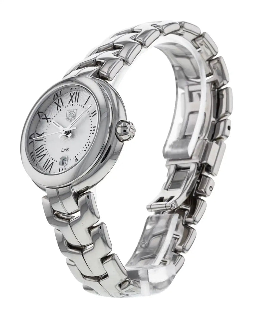 Tag Heuer Link Roman Numeral Silver Dial Silver Steel Strap Watch for Women - WAT1416.BA0954 Buy Now By Tag Heuer