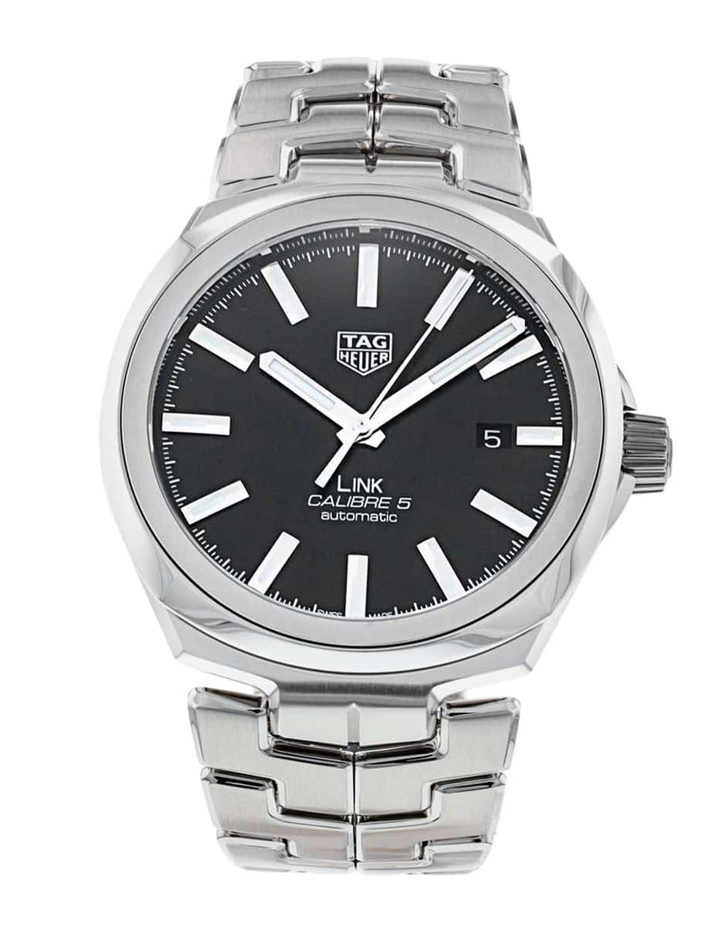 Tag Heuer Link Quartz Black Dial Silver Steel Strap Watch for Women - WBC2110.BA0603 Buy Now By Tag Heuer