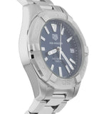Tag Heuer Aquaracer Quartz Blue Dial Silver Steel Strap Watch for Women - WBD1312.BA0740 Buy Now By Tag Heuer