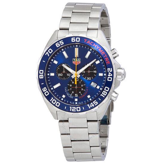 Tag Heuer Formula 1 Aston Martin Red Bull Racing Blue Dial Silver Steel Strap Watch for Men - CAZ101AB.BA0842 Buy Now By Tag Heuer