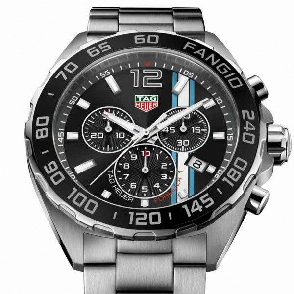 Tag Heuer Formula 1 Chronograph Black Dial Silver Steel Strap Watch for Men - CAZ101H.BA0842 Buy Now By Tag Heuer
