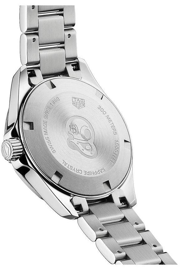 Tag Heuer Aquaracer White Mother of Pearl Dial Silver Steel Strap Watch for Women - WBD1311.BA0740 Buy Now By Tag Heuer