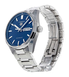 Tag Heuer Carrera Day Date Blue Dial Silver Steel Strap Watch for Women - WBN2012.BA0640 Buy Now By Tag Heuer