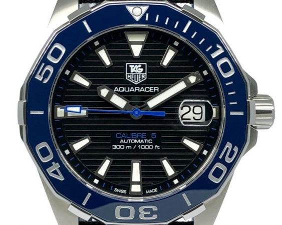 Tag Heuer Aquaracer Blue Dial Watch for Men - WAY211B.FC6363 Buy Now By Tag Heuer