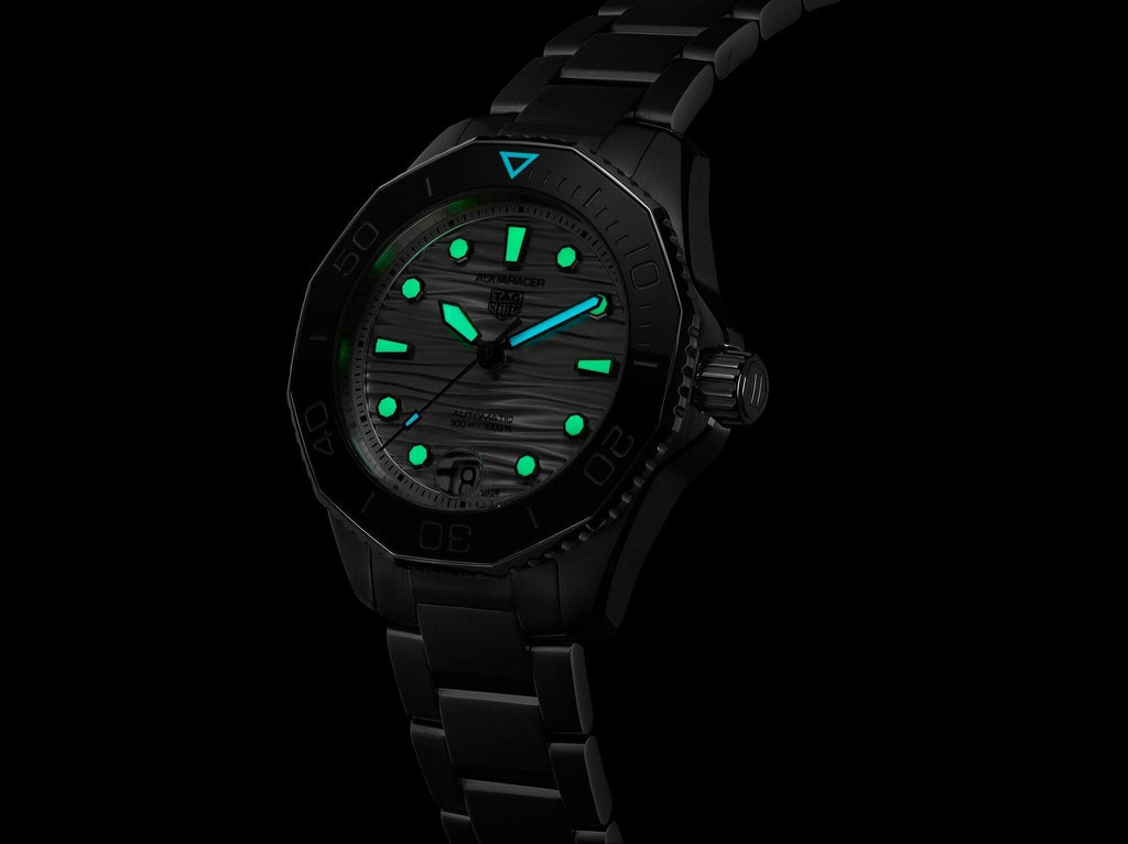 Tag Heuer Aquaracer Professional 300 Automatic White Dial Silver Steel Strap Watch for Men - WBP231C.BA0626