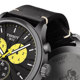 Tissot Chrono XL Tour De France Special Edition Black Dial Black Leather Strap Watch for Men - T116.617.36.051.11 Buy Now By Tissot