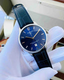 Tissot Chemin Des Tourelles Powermatic 80 Blue Dial Blue Leather Strap Watch for Men - T099.407.16.047.00 Buy Now By Tissot