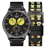 Tissot Chrono XL Tour De France Special Edition Black Dial Black Leather Strap Watch for Men - T116.617.36.051.11 Buy Now By Tissot