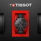 Tissot Chrono XL Vintage Black Dial Black Leather Strap Watch For Men - T116.617.36.052.00 Buy Now By Tissot