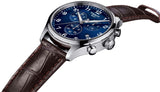 Tissot Chrono XL Classic Blue Dial Brown Leather Strap Watch For Men - T116.617.16.047.00 Buy Now By Tissot