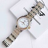 Tissot Carson Automatic Silver Dial Two Tone Steel Strap Watch For Women - T085.207.22.011.00 Buy Now By Tissot