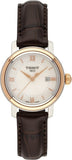 Tissot Bridgeport Lady White Dial Brown Leather Strap Watch For Women - T097.010.26.118.00 Buy Now By Tissot