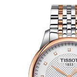 Tissot Le Locle Powermatic 80 Diamonds Silver Dial Two Tone Steel Strap Watch For Men - T006.407.22.036.01 Buy Now By Tissot