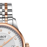 Tissot Le Locle Powermatic 80 Diamonds Silver Dial Two Tone Steel Strap Watch For Men - T006.407.22.036.01 Buy Now By Tissot