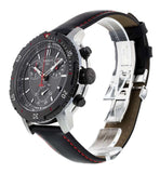 Tissot T Sport PRS 200 Chronograph Grey Dial Black Leather Strap Watch For Men - T067.417.26.051.00 Buy Now By Tissot