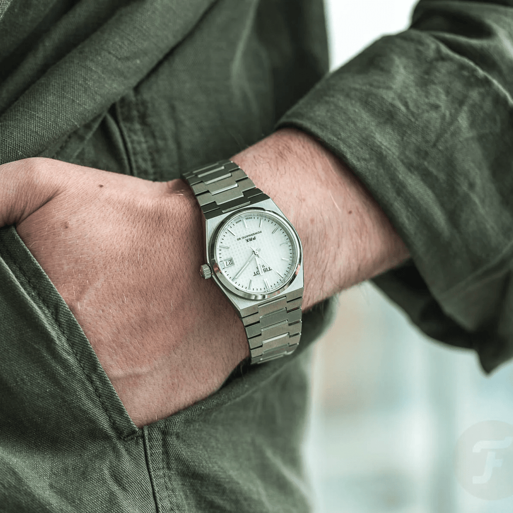 Tissot PRX Powermatic 80 White Dial Silver Steel Strap Watch for Men - T137.207.11.111.00 Buy Now By Tissot